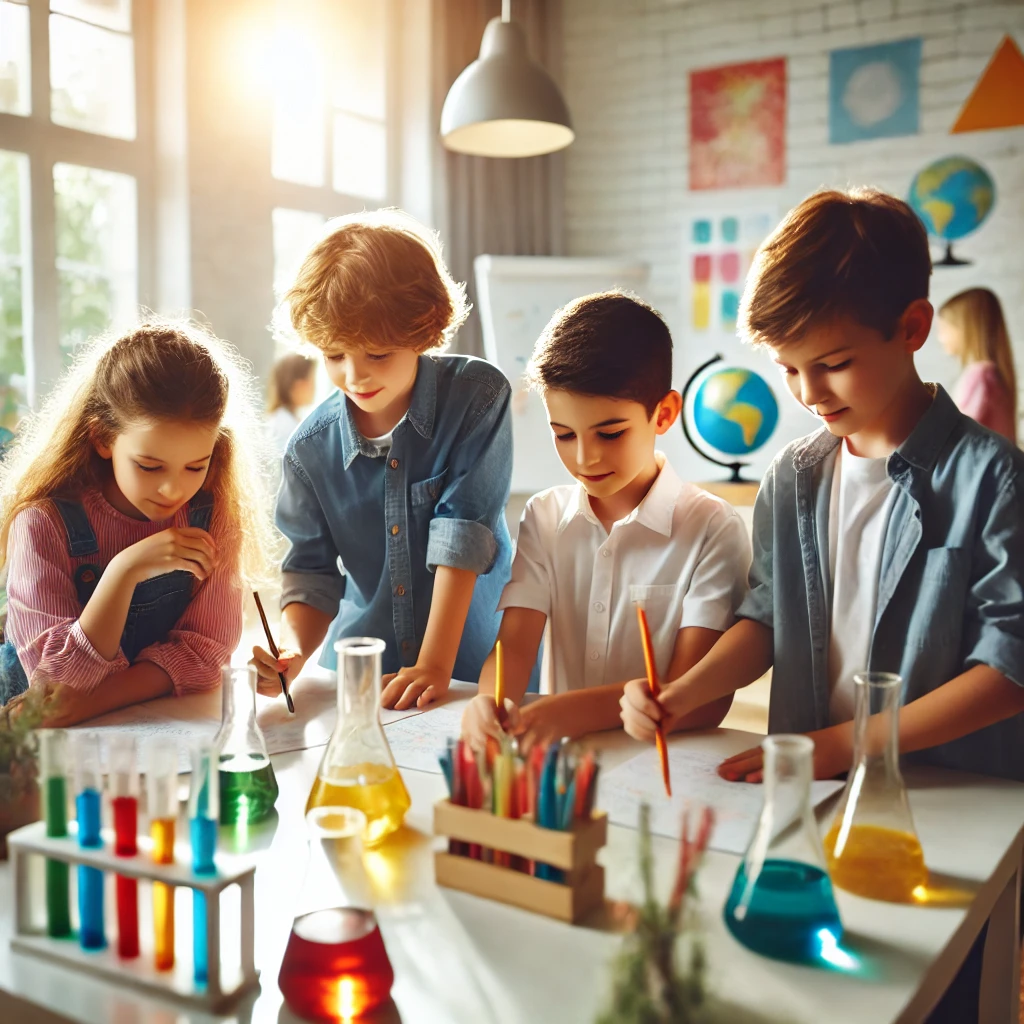 Aanbod IQstream educatief creatief pakket onderzoeken en ontwerpen cognitief zeer sterke / meer- en hoogbegaafde kinderen